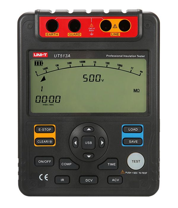 UNI T UT513A Insulation Resistance Tester