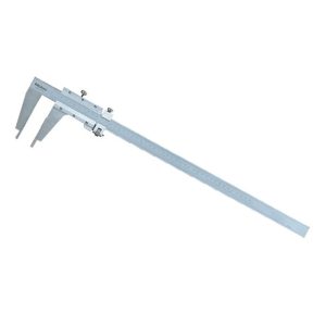 Mitutoyo 160 115 Vernier Scale Caliper with Nib Style Jaws and Fine Adjustment