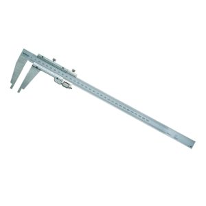 Mitutoyo 160 127 Vernier Scale Caliper with Nib Style Jaws and Fine Adjustment