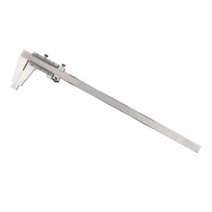 Mitutoyo 160 151 Vernier Scale Caliper with Nib Style Jaws and Fine Adjustment