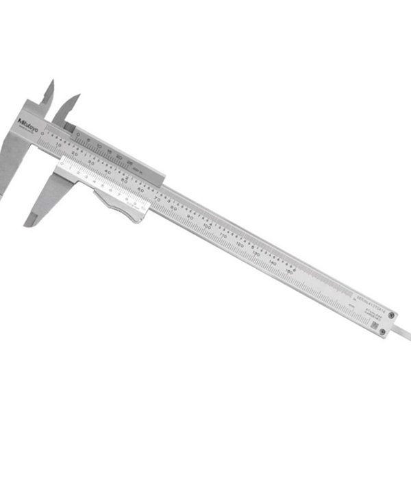 Mitutoyo 531 128 Vernier Scale Caliper with Thumb Clamp