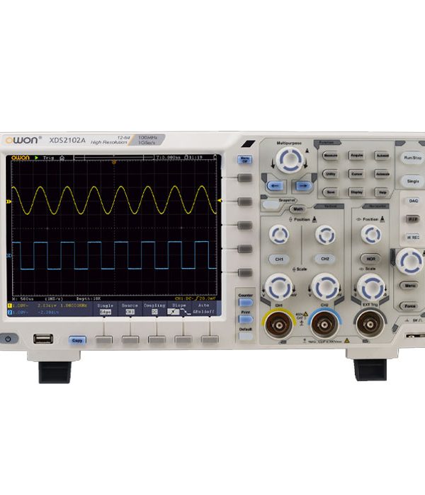 OWON XDS2102A 2CH 12 Bits Economical Digital Oscilloscope