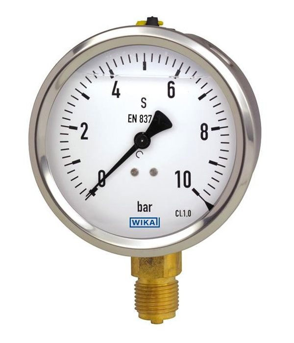 Wika 213 53 Liquid filled gauge