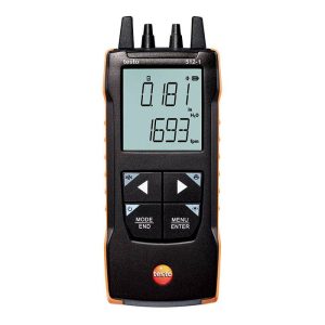 testo 512 1 Digital differential pressure measuring instrument