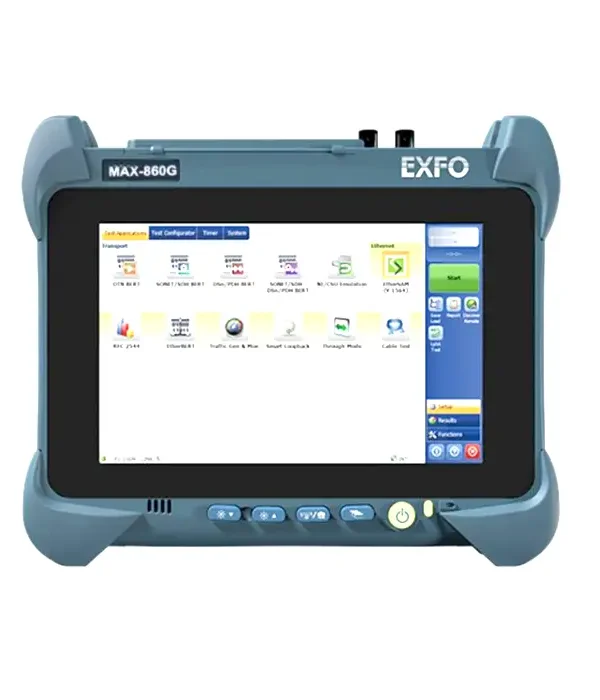 EXFO MAX 860G Ethernet and transport testing mme ae