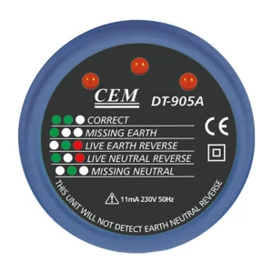 CEM DT-905A Socket Polarity Tester