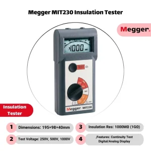 Megger MIT230 Insulation Tester