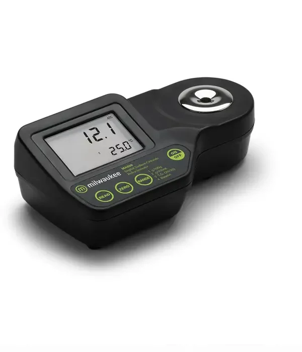 Milwaukee MA886 Digital Refractometer to Determine Sodium Chloride in Food