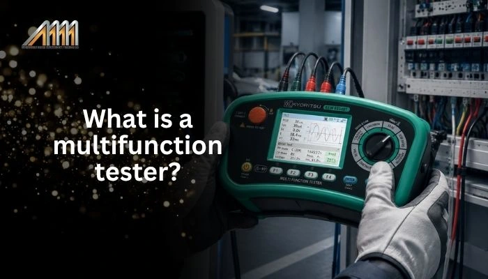 What is a multifunction tester?