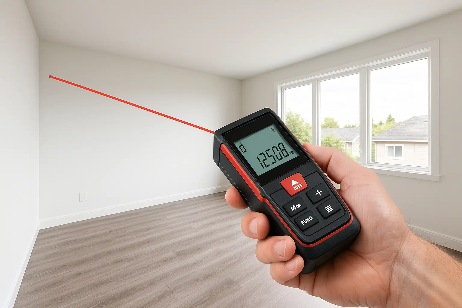 Benefits of Laser Distance Meters Use in Real Estate 1 Accurate Room Measurements With A Laser Distance Meter
