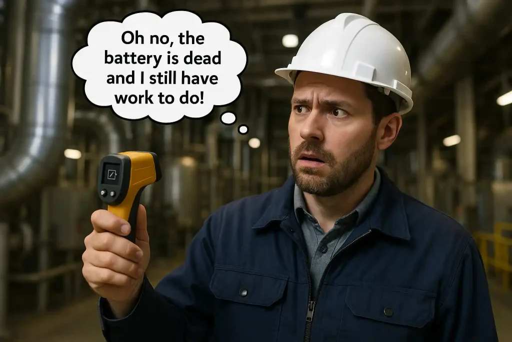Power, Battery Life & Environmental Specs in Fluke 561 and Fluke 568