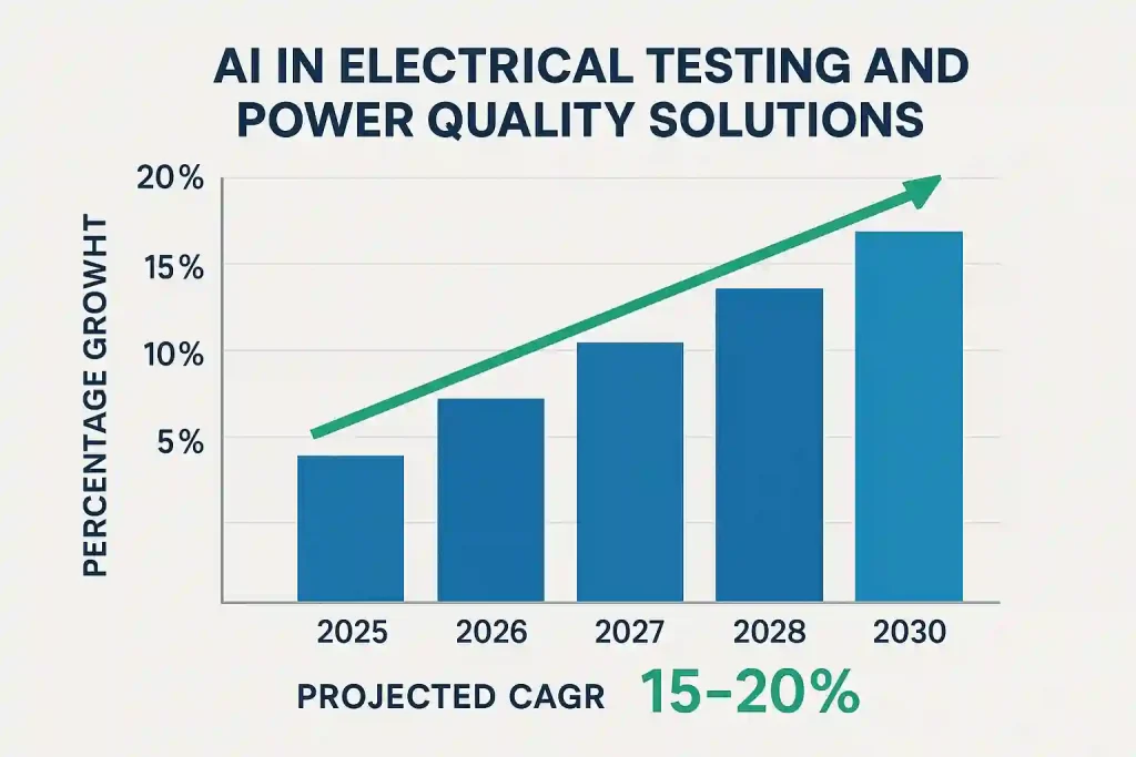 Projected Cagr Of 15–20% For Ai In Power Quality Testing Through 2030