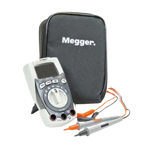Megger AVO215 True-RMS Digital Multimeter – CAT III 600V, 4000 Count 1 Contents Of The Megger Avo215 Digital Multimeter Box