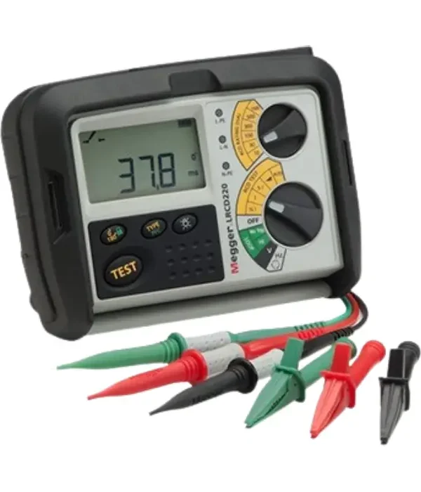 MEGGER RCD200 Loop Impedance & RCD Tester EN-B | Non-Trip Loop & RCD Test Instrument