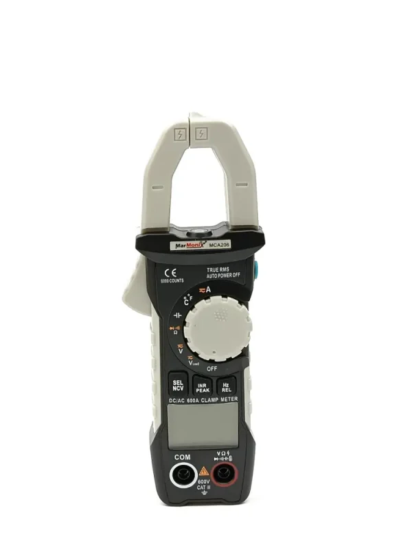 MarMonix MCA 206 Clamp Meter – True RMS, 600A Current & Multi-Function Tester