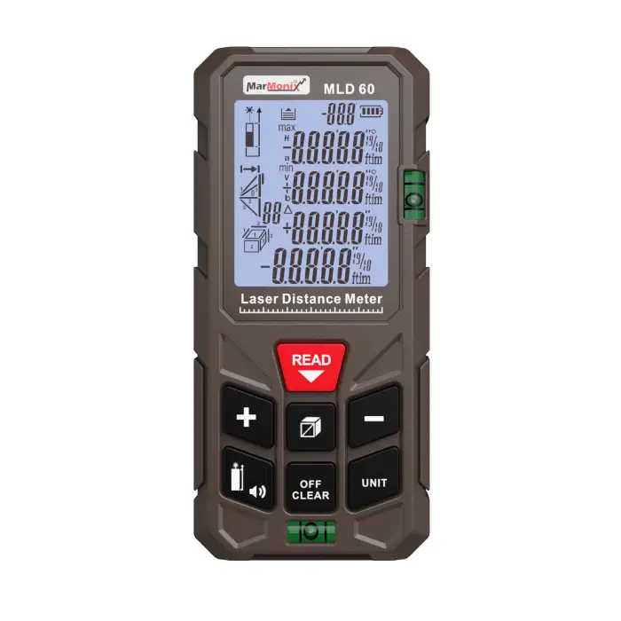 MarMonix MLD 60 Laser Distance Meter 60 m High-Precision Measurement
