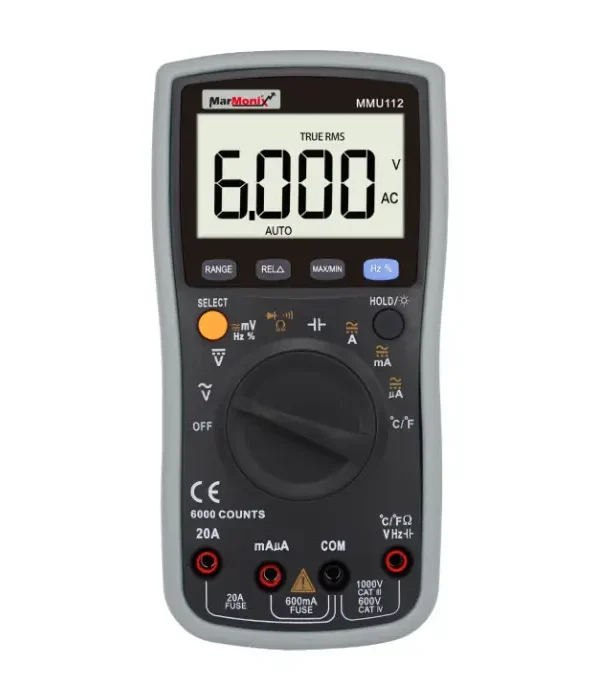 MarMonix MMU 112 Professional Digital Multimeter 20.00 A ACDC
