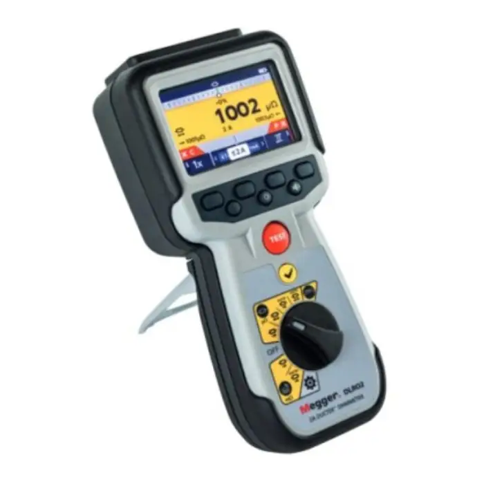 Megger DLRO2X 2 A Low Resistance Ohmmeter – Rugged, Data-Enabled Measurement