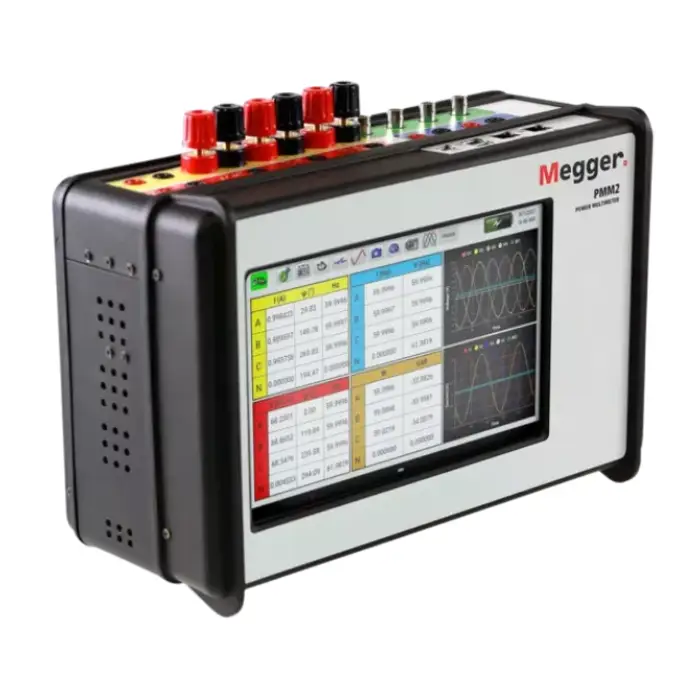 Megger PMM-2 Multi-function Measurement Instrument – 1000 V / 100 A, 4-Channel Touchscreen Instrument