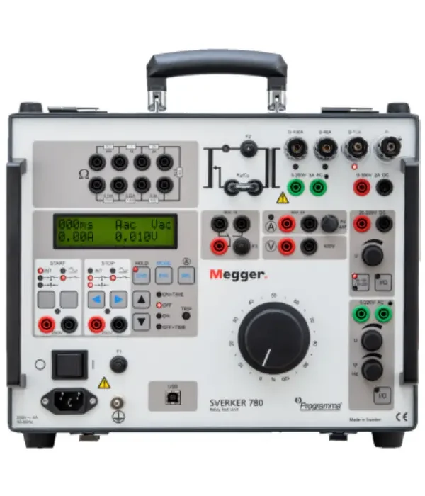Megger SVERKER 780 relay and substation test system