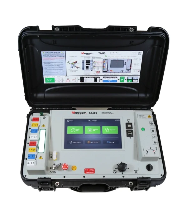 Megger TAU3 - 3-Phase Winding Resistance & Turns Ratio Tester