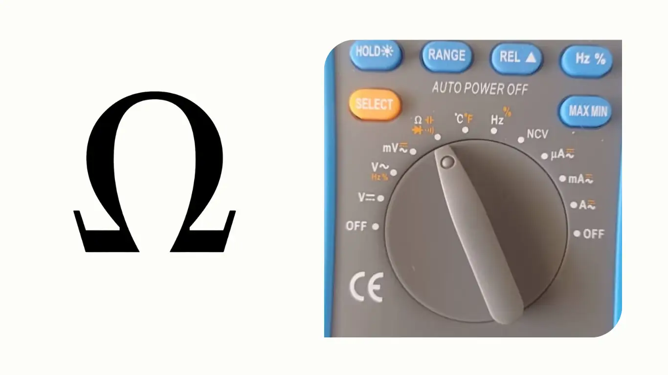 Resistance Symbol In Multimeter