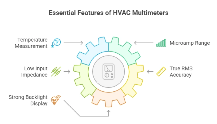 Best Multimeters for Every Application – Solar, HVAC, EV, and Industrial Use (UAE & KSA Guide) 3 Hvac Multimeters For Air Conditioning And Heating Systems