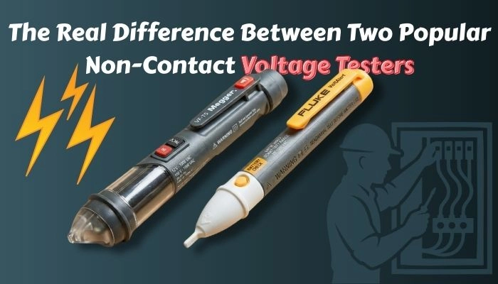 The Real Difference Between Two Popular Non-Contact Voltage Testers