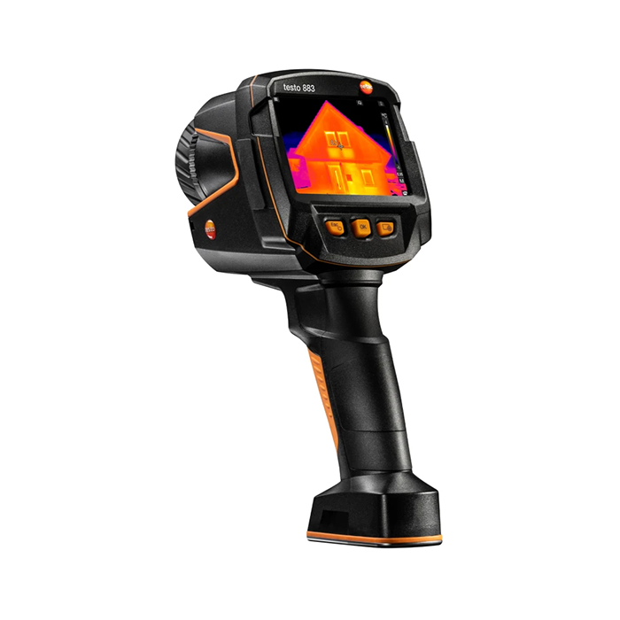 testo 883-1 Thermal imager - 320 x 240 pixels, 30° manual focus, app, laser