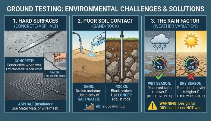  Environmental Challenges (Rain, Rock, And Concrete)