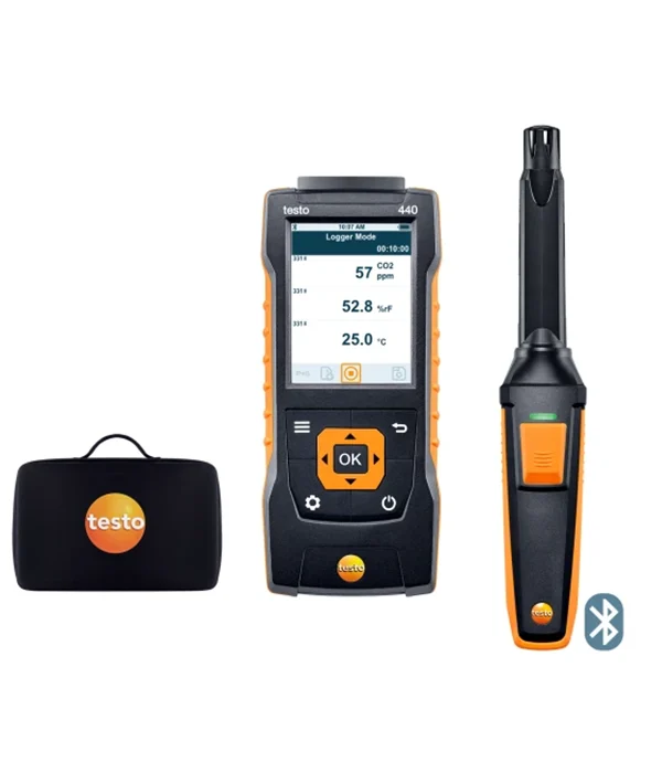testo 440 CO₂ Kit with Bluetooth