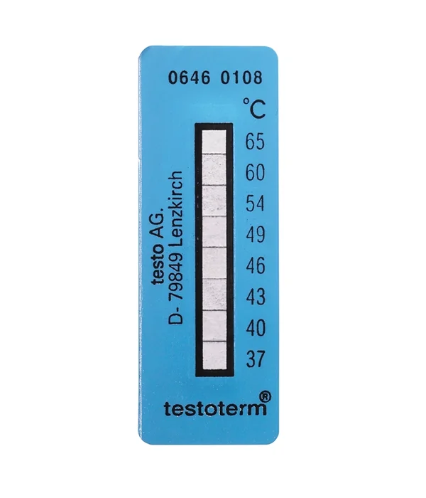 testoterm - Temperature strips (+98.6 to +149 °F) 