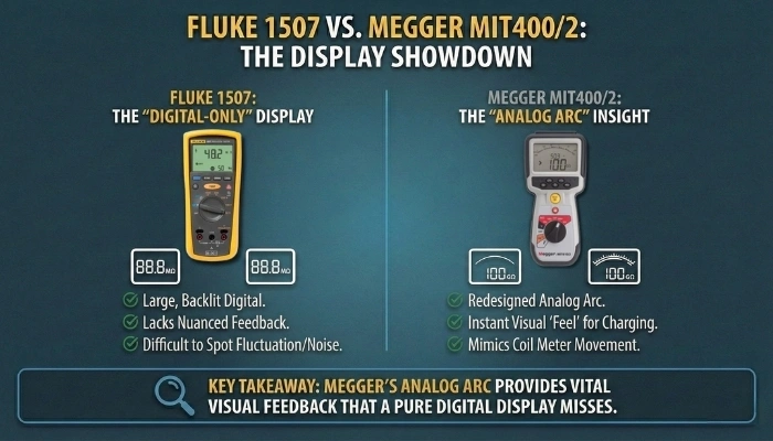 2. Measurement Range: 10 Gω Vs. 200 Gω