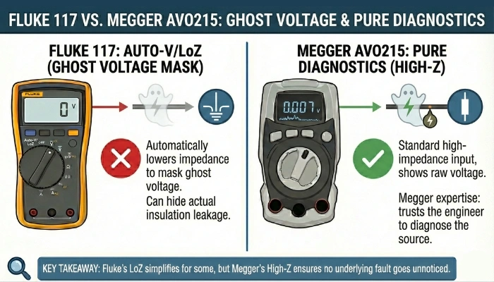 3. Ghost Voltage (Loz) Vs. Pure Diagnostics