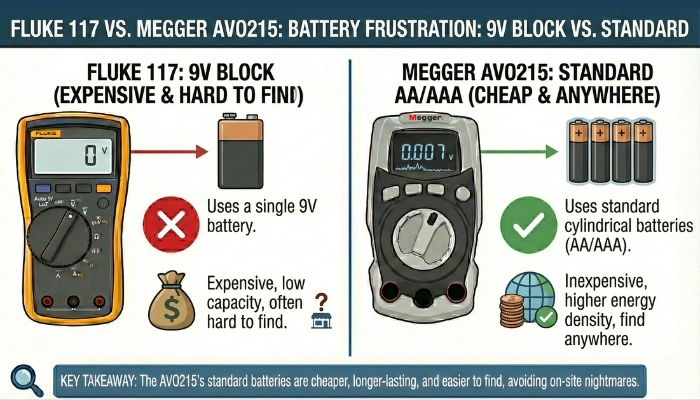 4. Battery Frustration: 9V Block Vs. Standard Batteries