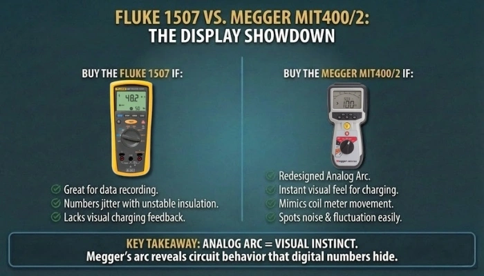4. Display: Digital Precision Vs. Analog Insight
