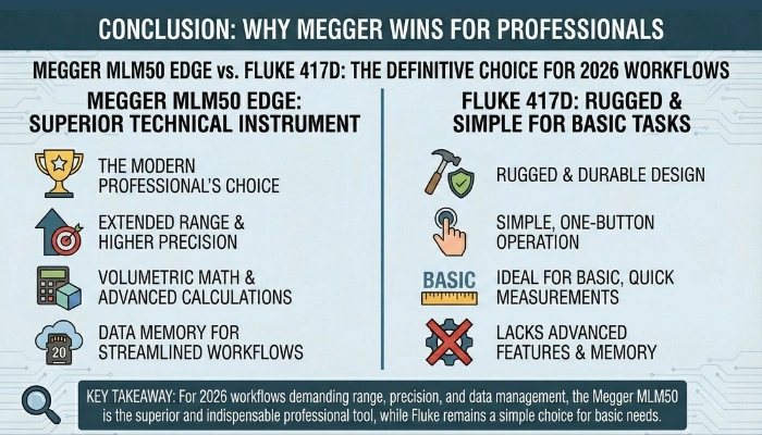 Conclusion: Why Megger Wins For Professionals