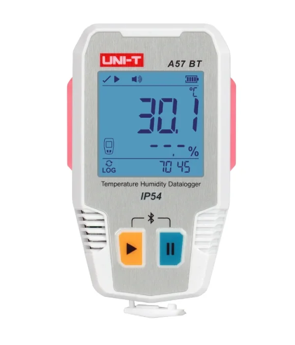 UNI-T A57 BT Bluetooth Temperature & Humidity Datalogger | Wireless Recorder