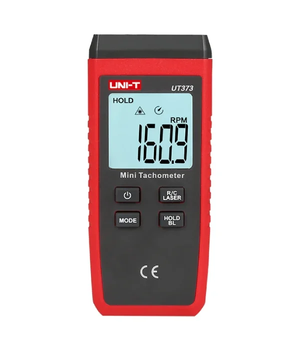 UNI-T UT373 Mini Digital Tachometer | Non-Contact Laser RPM Meter