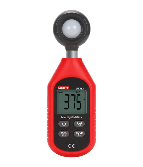 UNI-T UT383 Mini Light Meter | Digital Lux & Fc Meter