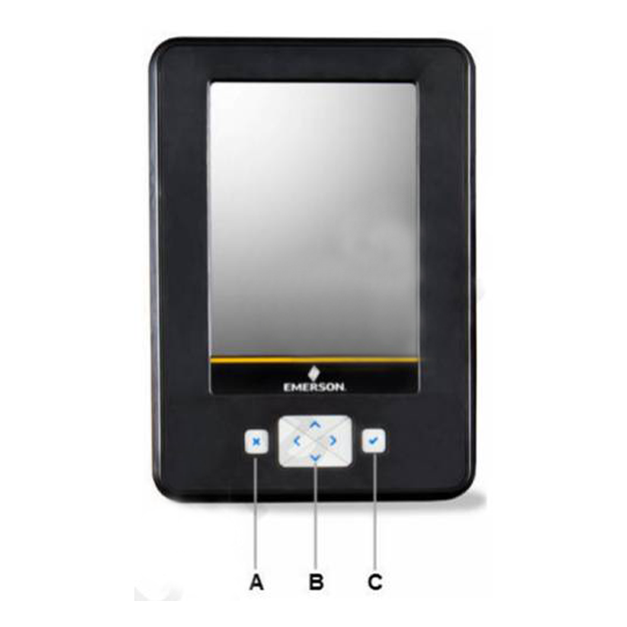 How to Configure HART Devices Using the AMS Trex Communicator: A Step-by-Step Guide 4 Physical navigation buttons (Keypad)