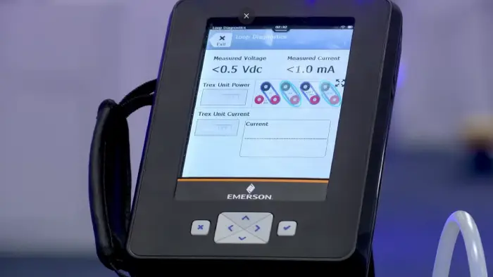AMS Trex vs BT200: Which is the Best HART Communicator? 2 Emerson AMS Trex internal loop power feature eliminating external power supply
