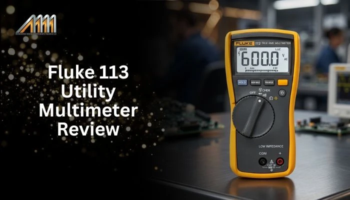MOHAMMAD MAHDI Electronics Trading LLC | Test & Measuring Tools Supplier 115 Fluke 113 Utility Multimeter Review