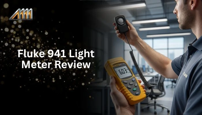 MOHAMMAD MAHDI Electronics Trading LLC | Test & Measuring Tools Supplier 118 Fluke 941 Light Meter Review