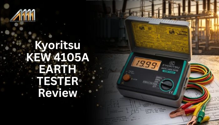 Kyoritsu KEW 4105A EARTH TESTER Review
