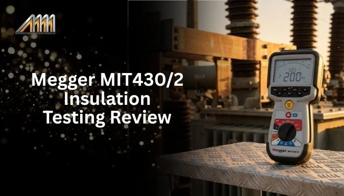 MOHAMMAD MAHDI Electronics Trading LLC | Test & Measuring Tools Supplier 117 Megger Mit430/2 Insulation Testing Review