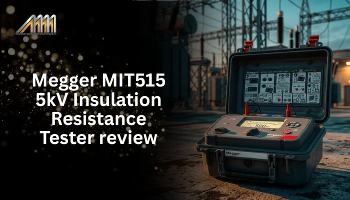 MOHAMMAD MAHDI Electronics Trading LLC | Test & Measuring Tools Supplier 114 Megger Mit515 5Kv Insulation Resistance Tester Review