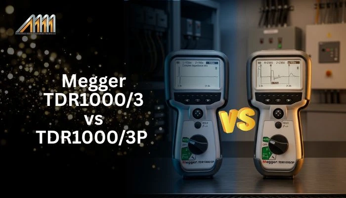 Megger TDR1000/3 vs TDR1000/3P