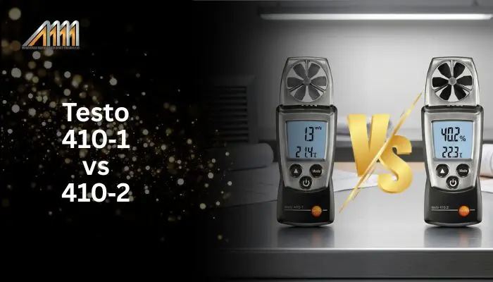 MOHAMMAD MAHDI Electronics Trading LLC | Test & Measuring Tools Supplier 114 Testo 410‑1 vs 410‑2