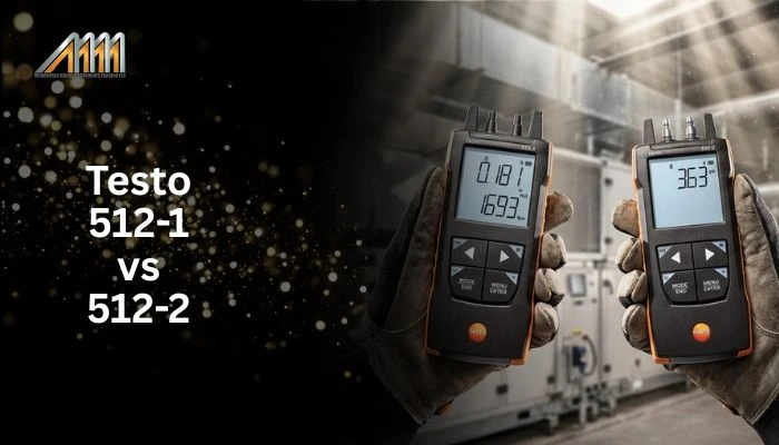 Testo 512-1 vs 512-2